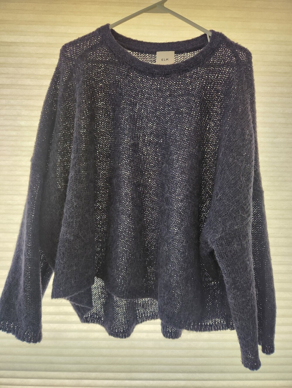 ELK Agna Sweater in Steel Blue